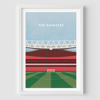 Arsenal Print Gift The Emirates Contemporary Art, 2 of 8