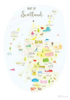 Map Of Scotland, 8 of 8
