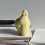 Scented Pastel Yellow Sculpture Curvy Body Candle, thumbnail 1 of 2