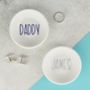 Personalised Or Dad Cufflinks And Ring Dish, thumbnail 1 of 7
