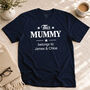 Personalised Mummy T Shirt, thumbnail 1 of 8