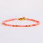 Natural Pink Coral Bracelet, thumbnail 5 of 7