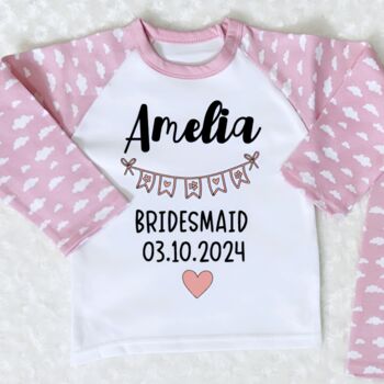 Personalised Flower Girl Page Boy Pyjamas, 3 of 8