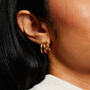 Leyah Tripple Claw Hoop Earrings, thumbnail 1 of 5