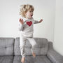 Kids Heart Pyjamas, thumbnail 1 of 5