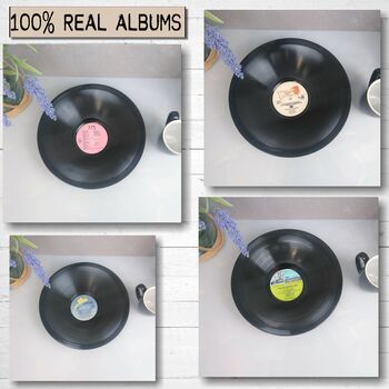 Real Vinyl Record Bowl Album, 10 of 12