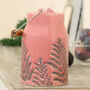 Spring Fern Pink Ceramic Milk Churn Vase Easter Gift, thumbnail 4 of 10
