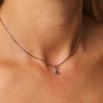 December Birthstone Necklace, 2 of 9