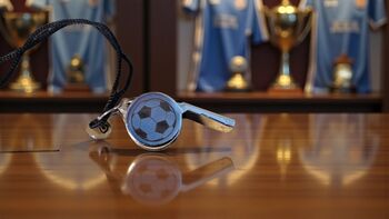 Personalised Football Sports Whistle – Referee Gift, 7 of 8