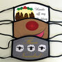 Personalised Novelty Christmas Face Mask, thumbnail 2 of 6