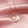 Personalised Birthstone Family Star Necklace, thumbnail 4 of 12