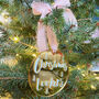 Personalised Family Christmas Tree Bauble, thumbnail 1 of 7