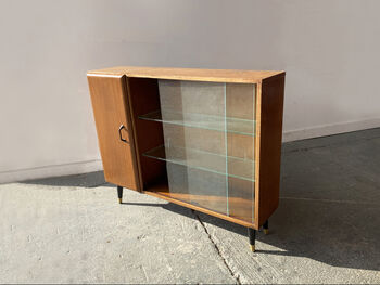 Mid Century Bookcase With Glass Doors By Turnidge, 11 of 12