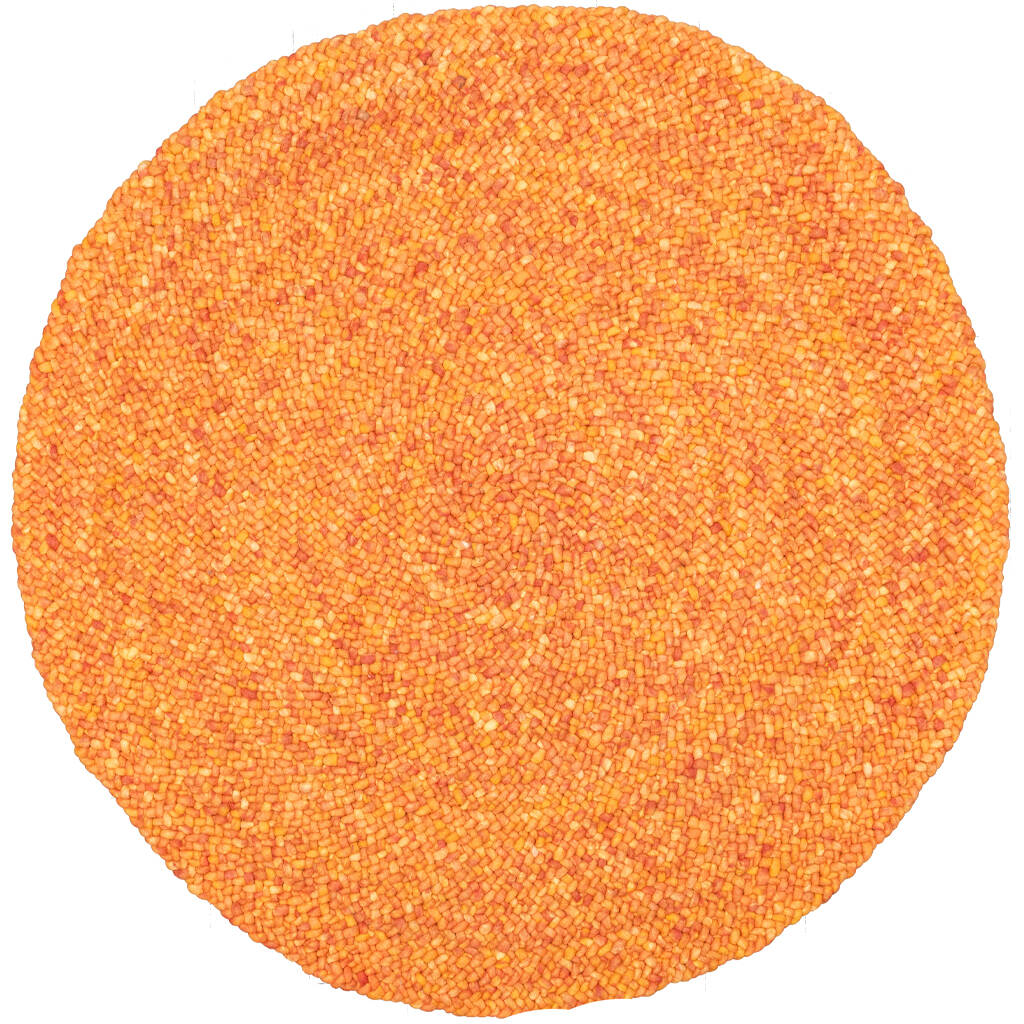 Mauritius Orange Rug By The Rugs Warehouse