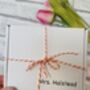 Large Personalised Flower Thank You Teacher Biscuit Gift, thumbnail 3 of 5