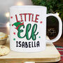 Personalised Little Elf Plastic Mug, thumbnail 2 of 3
