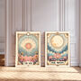 Sun And Moon Tarot Card Art Prints, thumbnail 1 of 3