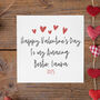 Happy Valentines Day To My Bestie Card, thumbnail 1 of 3