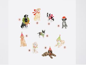 Personalised Christmas Dog Card Cockapoo *Various Dog Breeds, 2 of 12