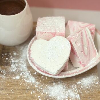 Personalised Wooden Marshmallow Gift Box | Four Handmade Flavours, 6 of 8