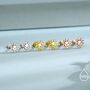 Tiny Sun Stud Earrings In Sterling Silver, thumbnail 7 of 12
