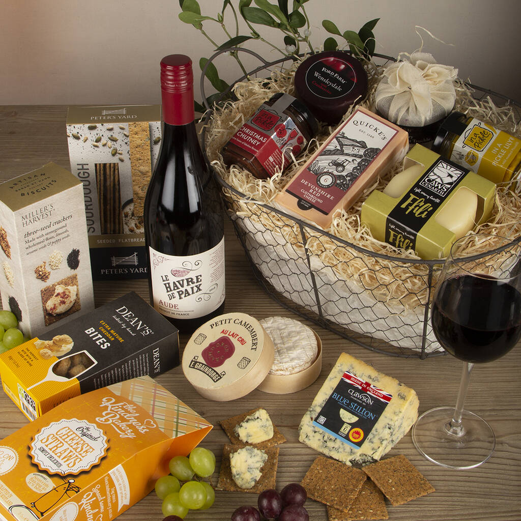 Cheese Lover's Christmas Gift Hamper By Virginia Hayward ...