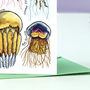 Jellyfish Of Britain Greeting Card, thumbnail 4 of 8