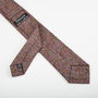 Dancys Mens Purple Floral Slim Style Tie, thumbnail 9 of 10