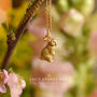 Solid 18ct Gold Standing Rabbit Pendant, thumbnail 4 of 5