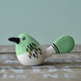 Fantail Ceramic Bird, thumbnail 2 of 4
