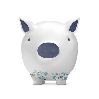 Tilly Pig Peter Rabbit And Friends Blue Piggy Bank, 2 of 10