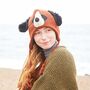 Dog Hand Knitted Woollen Animal Hat, thumbnail 4 of 6