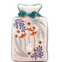 Luxury Embroidered Rabbit With Ribbon Hot Water Bottle, thumbnail 4 of 4