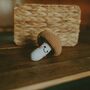 Handmade Mushroom Brown Sugar Fair Trade Toy, thumbnail 1 of 3