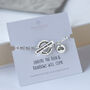 Positive Message Rainbow Bracelet, thumbnail 1 of 7