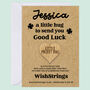 Personalised Pocket A Little Hug To Send Good Luck, thumbnail 1 of 6