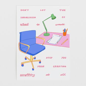 Eames Chair, Motivational Art Print, 5 of 5