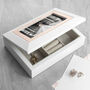 Personalised White And Rose Gold Photo Jewellery Box, thumbnail 1 of 9