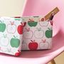 Apple Letters And Numbers Wrapping Paper Set, thumbnail 7 of 10
