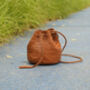 Woven Leather Cross Body Bag, thumbnail 8 of 11