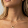 Women's Sun Pendant Necklace In 18k Gold, thumbnail 2 of 5