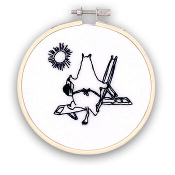 Moominmamma's Day In The Sun Mini Embroidery Kit, 4 of 4