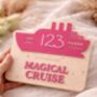 Magical Voyage Cruise Countdown Plaque, Choice Of Colours, thumbnail 2 of 3