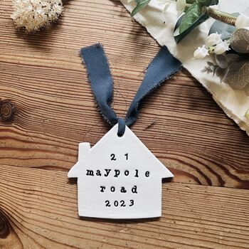 Personalised New Home Gift, Moving House Keepsake With Chiffon, 2 of 3