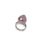 Zircon Purple Baroque Pearl Ring, thumbnail 2 of 5