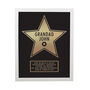 Personalised Star Award White Poster Frame, thumbnail 3 of 3