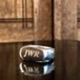 Sterling Silver Personalised Mans Signet Rings, thumbnail 2 of 4