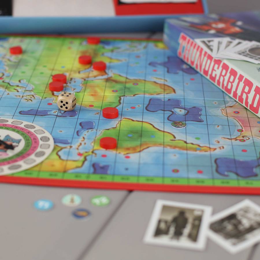 thunderbirds are go! board game by nest | notonthehighstreet.com