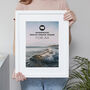 Handmade Black Wooden Picture Frame With Mount For A4, thumbnail 7 of 8