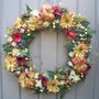 Summer Succulent Decorative Wreath, thumbnail 1 of 5